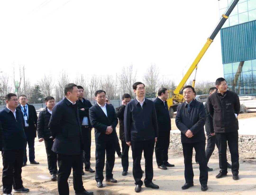 王營調研天意大宗固廢循環利用裝備研發生產項目